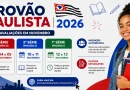 Datas e vagas Provão Paulista 2026