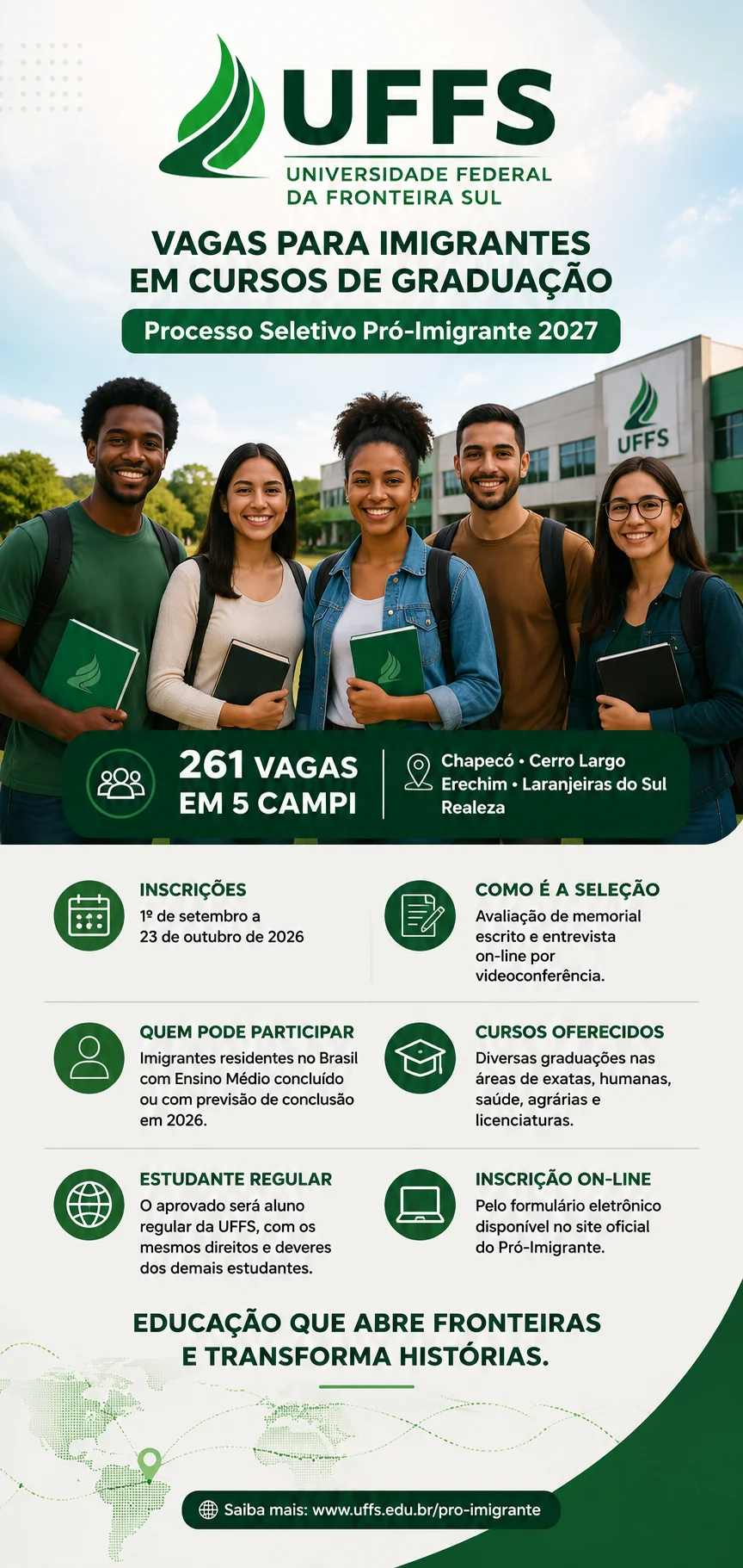 uffs pró imigrante 2027