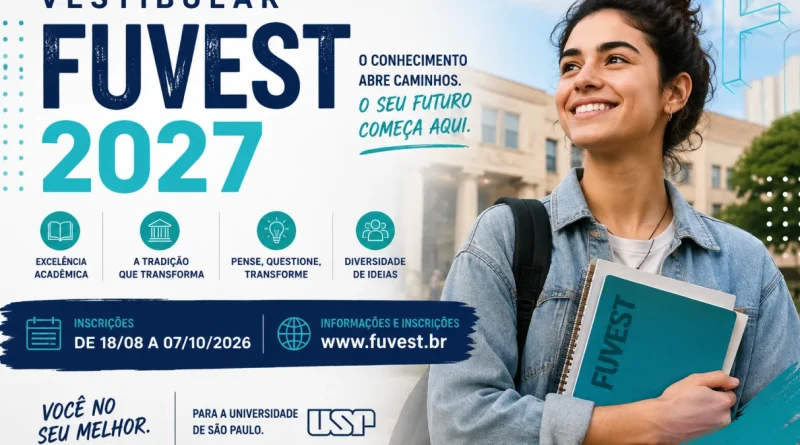 Vestibular Fuvest 2027