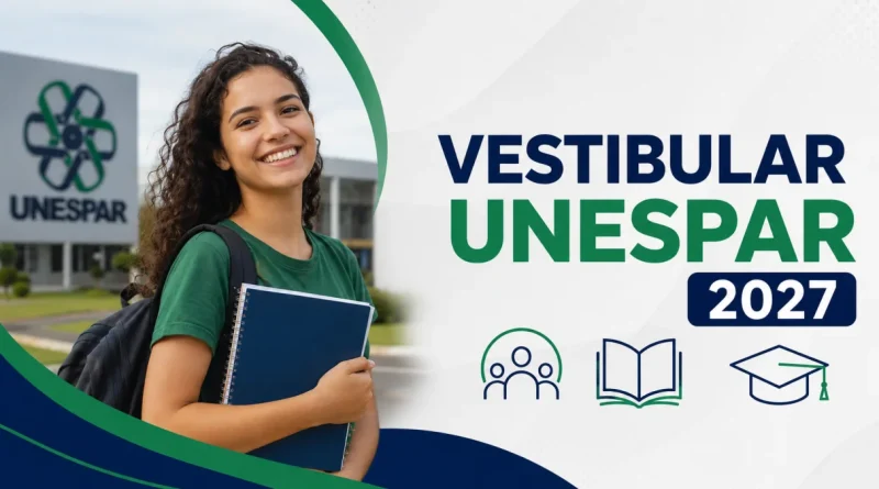 Datas e inscrições Vestibular 2027 Unespar